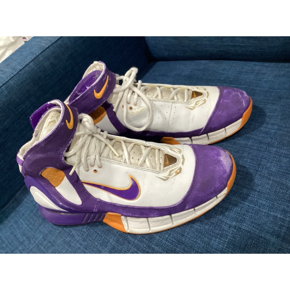Nike Kobe Bryant Air Zoom Huarache 2K5‎ Lakers US MENS SIZE 10